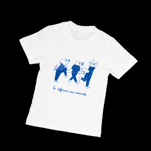 T-shirt La différence enfant