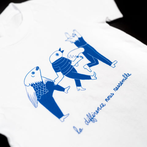 T-shirt La différence enfant