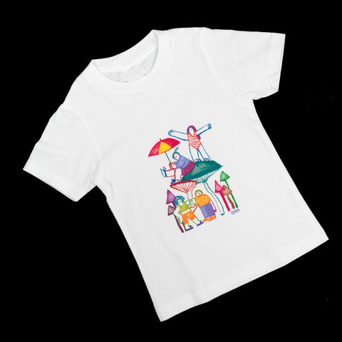 T-shirt champignons ENFANT