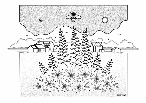 Illustration abeille