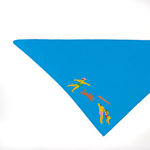 Foulard pour chien « la plage »
