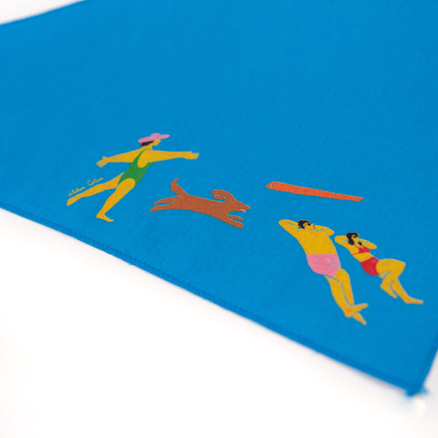 Foulard pour chien « la plage »