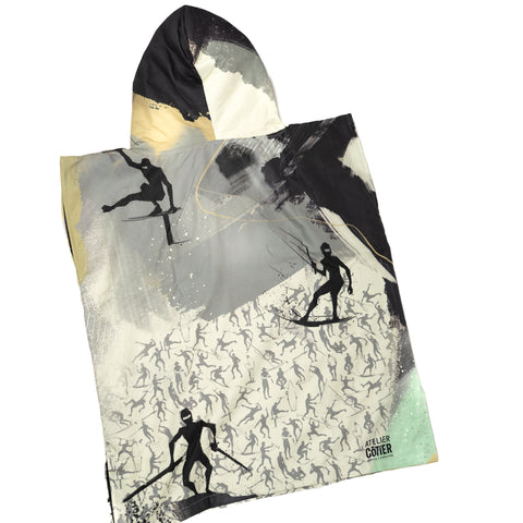 Poncho Ninja du vent enfant