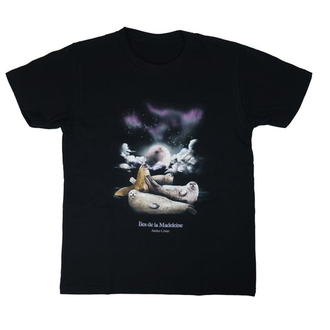 T-shirt Loup-Marin