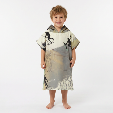 Poncho Ninja du vent enfant